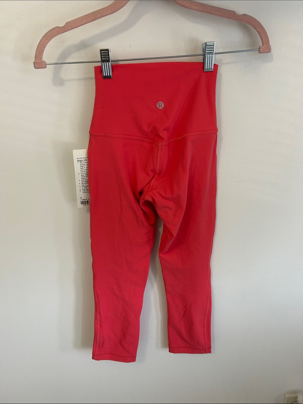 Lululemon Align HR Crop 21” Desert Red - Picture 5 of 10